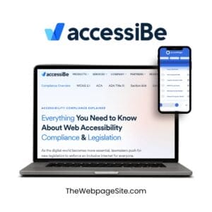 Website ADA Compliance with AccessiBe